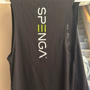 Spenga spin strength yoga tank top